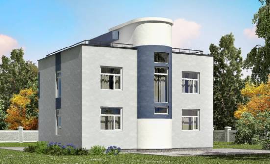 180-005-П Проект двухэтажного дома, просторный загородный дом из керамзитобетонных блоков Ядрин | Проекты домов от House Expert