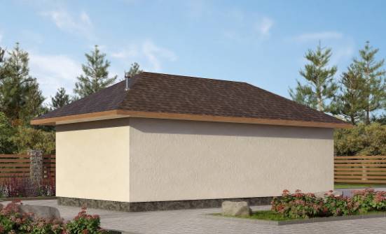 040-001-П Проект гаража из газобетона Чебоксары | Проекты домов от House Expert