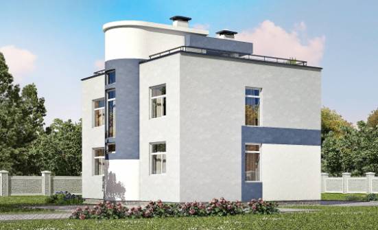 180-005-П Проект двухэтажного дома, просторный загородный дом из керамзитобетонных блоков Ядрин | Проекты домов от House Expert