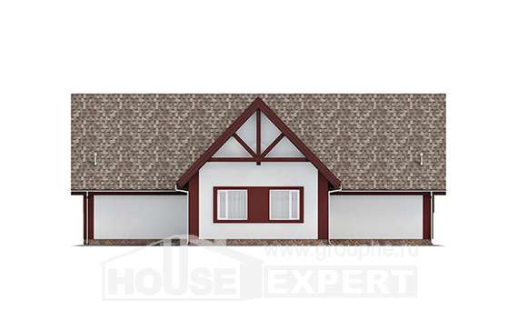 145-002-Л Проект гаража из газосиликатных блоков Алатырь, House Expert