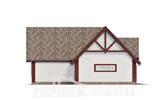 145-002-Л Проект гаража из арболита Чебоксары, House Expert
